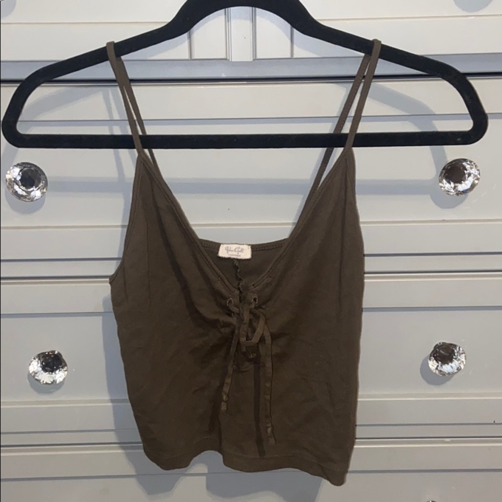 Brandy Melville Tie Up Tank